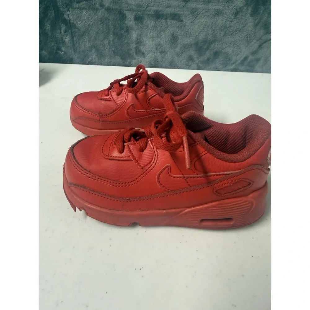 Nike Air Max Triple Red Toddler Kids Size 5C DC2012-600